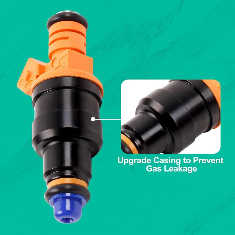 PYHAUTO Fuel Injectors Compatible with F150 F250 F350 E150 E250 E350 Mustang Bronco Crown Victoria Expedition Excursion Grand Marquis 4.6L 5.0L 5.4L 5.8L Replace 0280150943, 0280150939, 0280150909 - Image 3